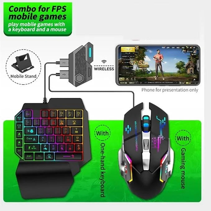 RGB Gaming Keyboard & Mouse Combo